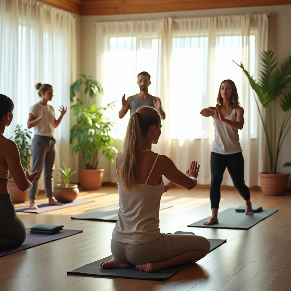 Rodzina uczestnicząca w zajęciach plastycznych w centrum społeczności.